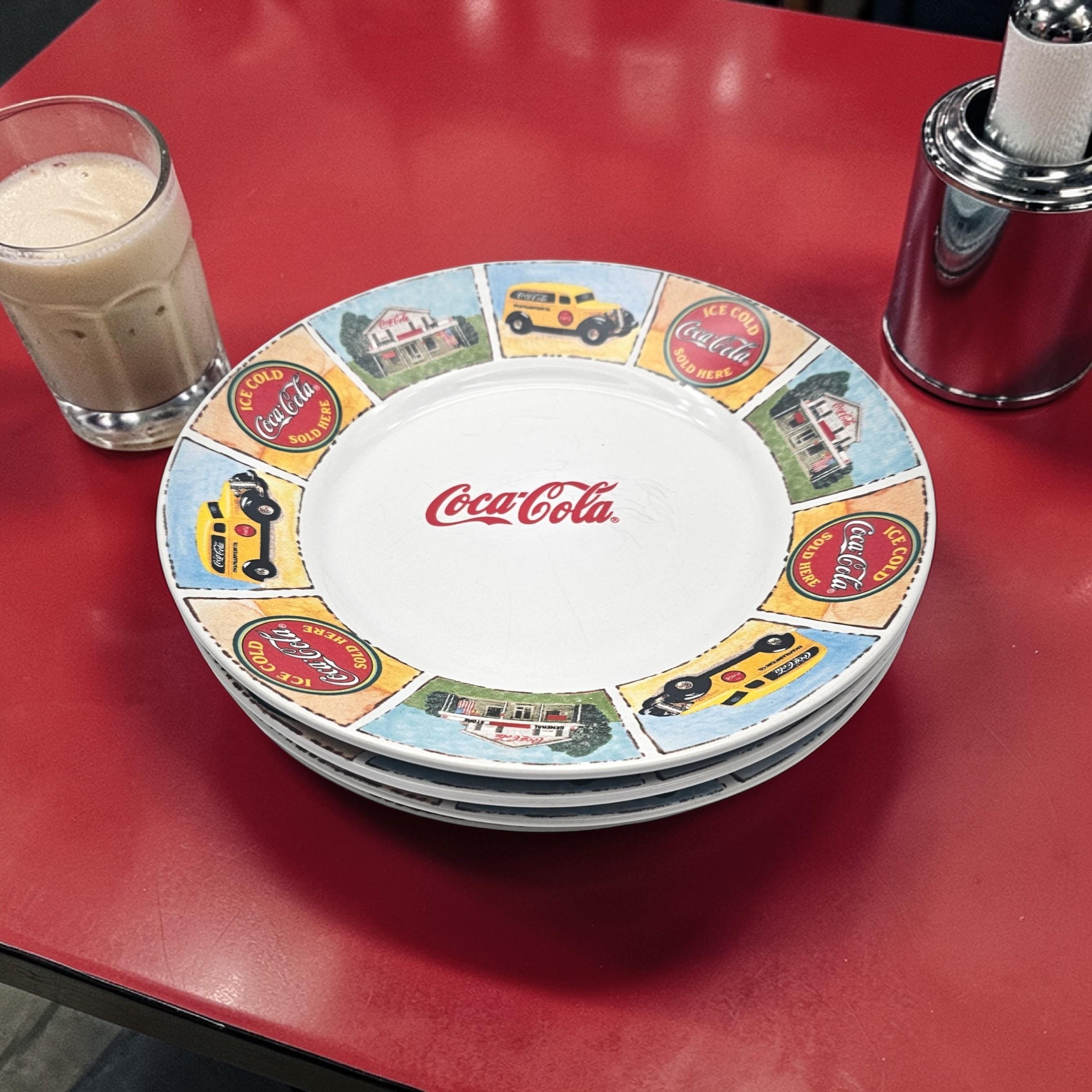 Vintage Coca Cola Plates - Etsy