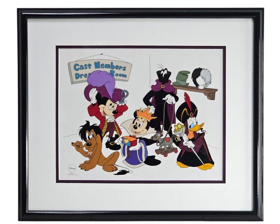 Disney ディズニー　セル画　〜Fabulous Five Disney 