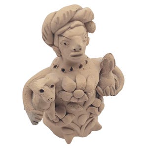 ヴィンテージ オアハカ メキシコ フォークアート 粘土像