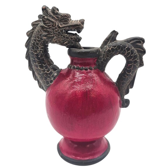 中国製 花瓶 龍 宣徳年製 中国製 龍紋 花瓶 約75cm 壺