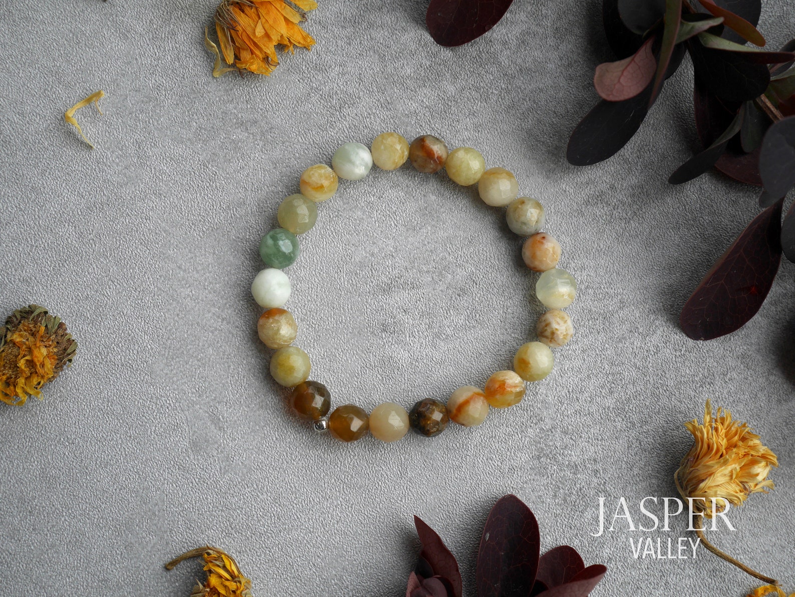 Faceted Soapstone 8mm Minimalistic Natural Gemstone Calm Etsy UK