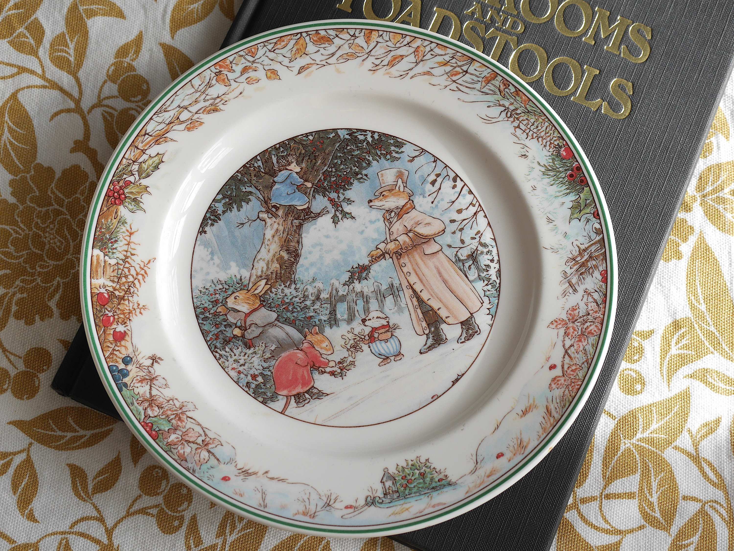 Villeroy&Boch Foxwood Tales クリスマス大皿 Villeroy&Boch