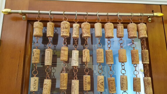 Cork Curtain Etsy