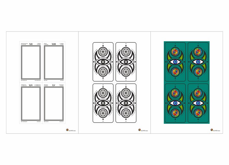 Make Your Own Tarot Cards Printable Tarot Cards Templates ...