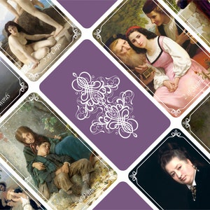 William Adolphe Bouguereau-tarotdeck, boetiektarotdeck, Oracle