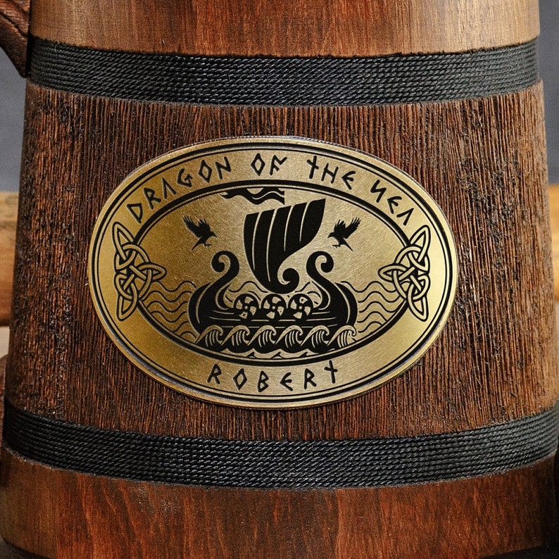 Vikings Personalized Gift Viking Ship Drakkar Dragon of the Etsy