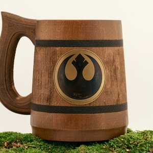 Star Wars mug, Rebel Logo stein, Star wars gifts for friend, Xmas mug