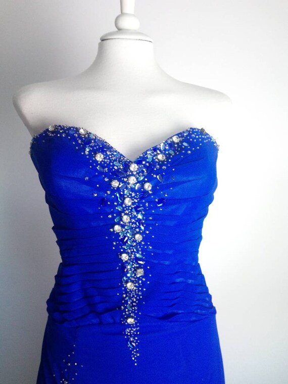 Vintage evening dress, 40s style