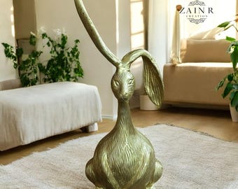 Escultura de canguro para decoración del hogar (alto 35 cm, largo 13 cm, ancho 15 cm)