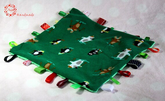 christmas baby comforter