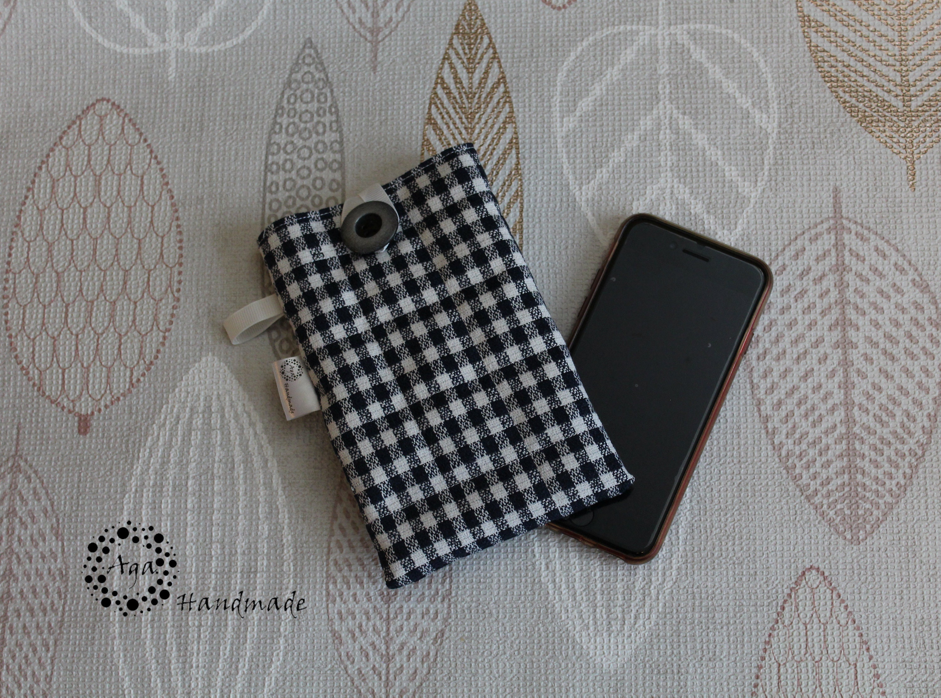 Quilted Mobile Phone Case Quilted Mobile Phone Cover Cotton Etsy UK