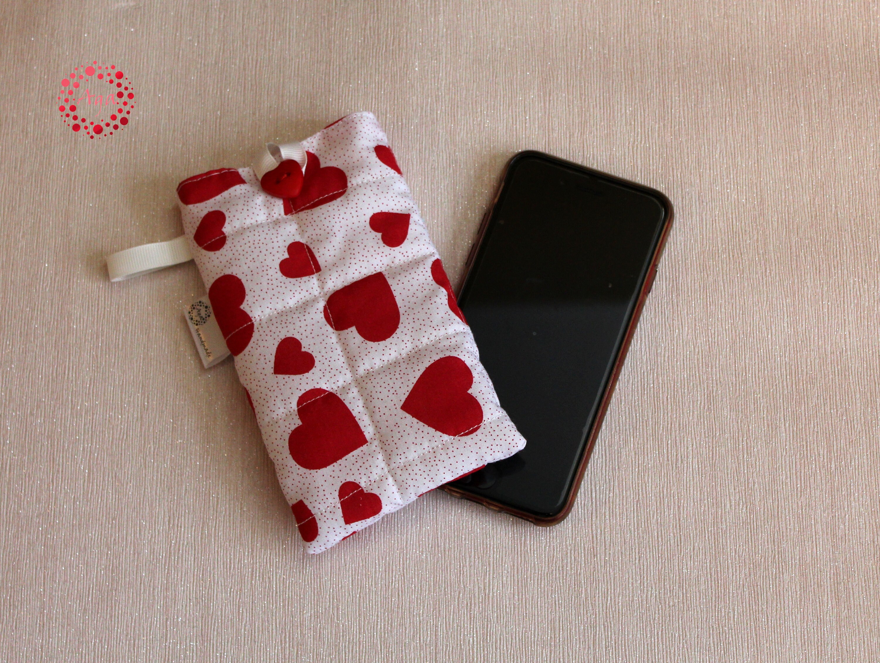 Quilted Mobile Phone Case Quilted Mobile Phone Cover Cotton Etsy UK
