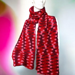 Large long hand-knitted ladies XXL knitted scarf for autumn and winter winter scarf autumn scarf crocheted