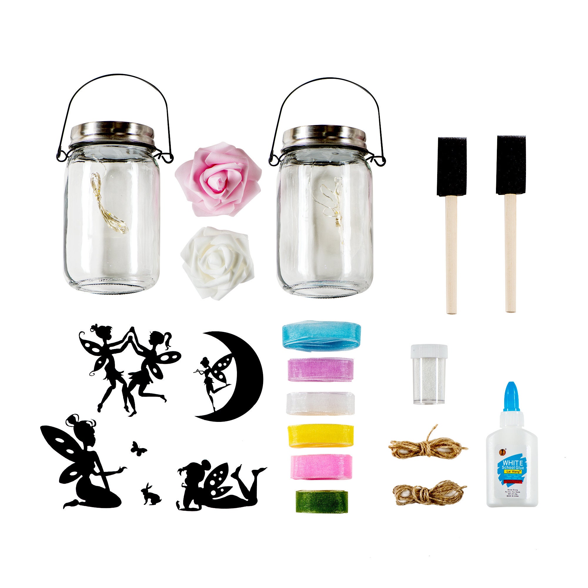 Fairy Lantern Craft Kit 2 Pack DIY Fairy Lights Art Crafts Etsy