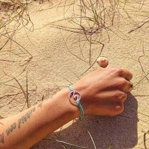 Wave charm bracelet - ocean lovers charms - summer amulet