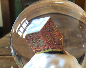 Snow Globe by Kate Vita - "A House Asunder" Limited Edition of 25