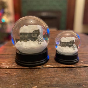 Custom Snow Globe Your home in a globe image 8