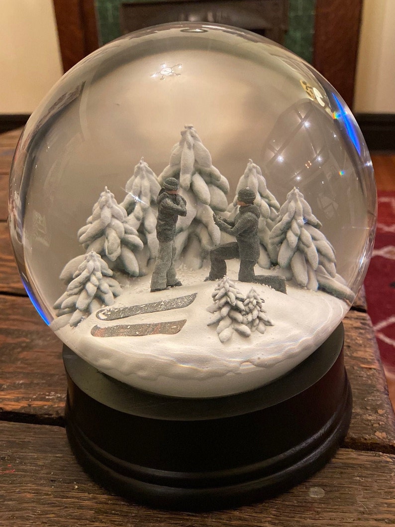 Custom Wedding Gift Snow Globes image 4