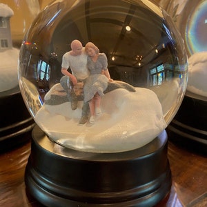 Custom Wedding Gift Snow Globes image 3