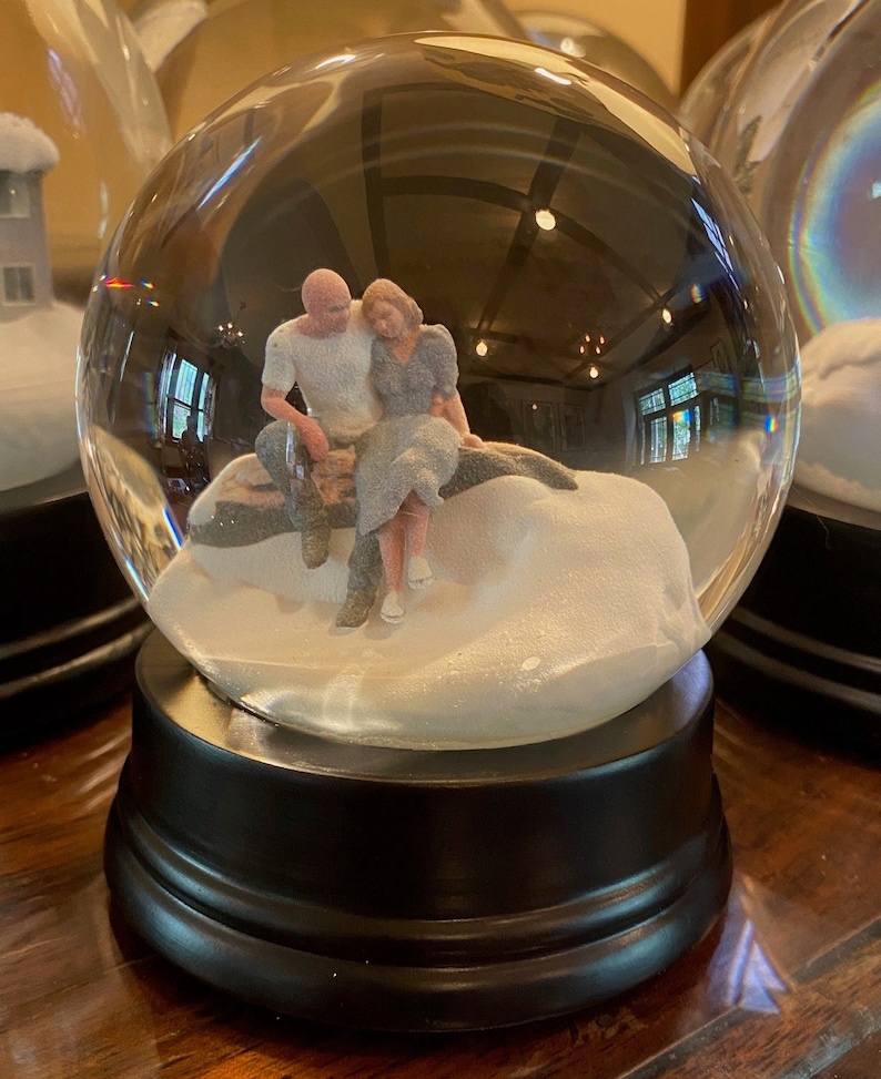 Custom Wedding Gift Snow Globes image 3