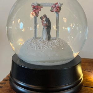 Custom Wedding Gift Snow Globes image 6