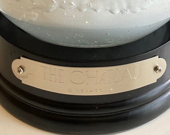 Extra Options: Engraved Plate