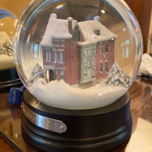 Custom Snow Globe Your home in a globe image 4