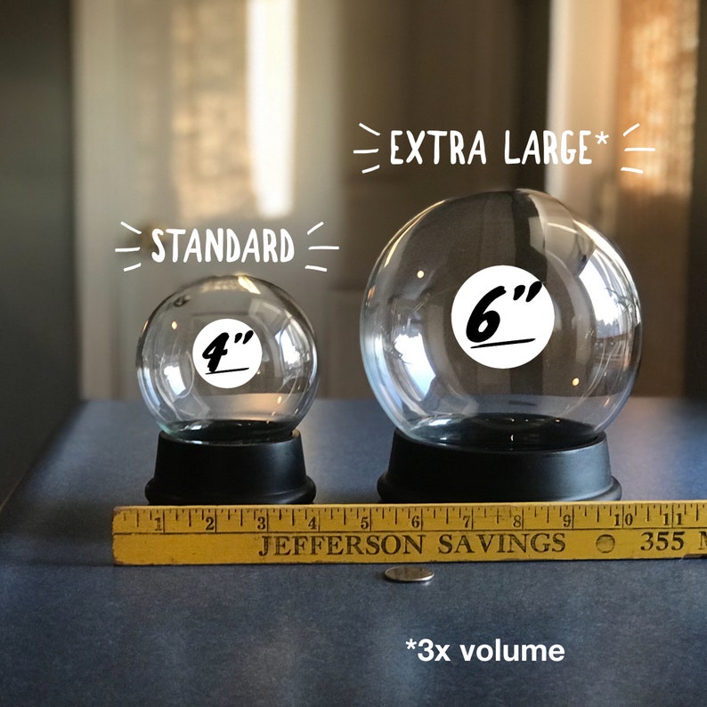 Extra Prints Custom Snow Globe Etsy