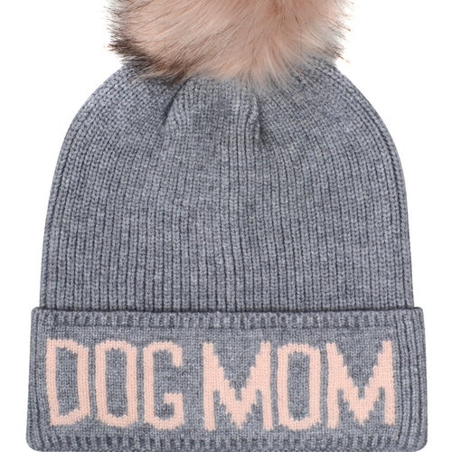Hatphile Dog Mom Dog Dad Knit Hat Beanie Skully Toque Etsy