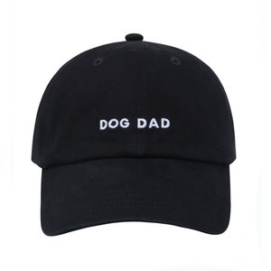 Hatphile Simple Style Unconditional Love Dog Dad Embroidery Dad Hat Baseball Cap