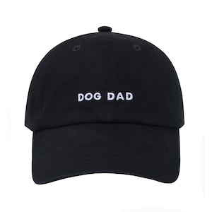 Hatphile Simple Style Unconditional Love Dog Dad Embroidery Dad Hat Baseball Cap immagine 1