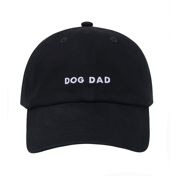 Hatphile Simple Style Unconditional Love Dog Dad Embroidery Dad Hat Baseball Cap