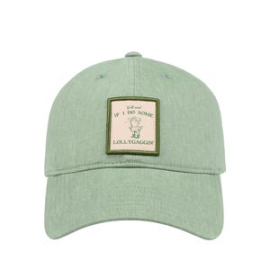 HatPhile “Y’all Mind If I Do Some LOLLYGAGGIN’” Embroidered Black Baseball Cap