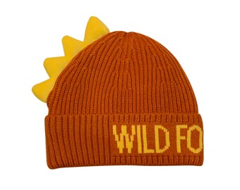 Hatphile Wild for Jesus Knit Hat Beanie Toque Toddler Size 1-3Y