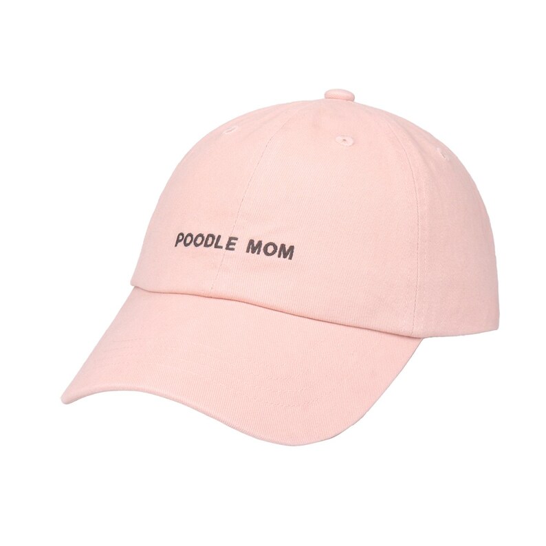 Poodle Dad Hat: Embroidered 100% Cotton Baseball Cap immagine 4