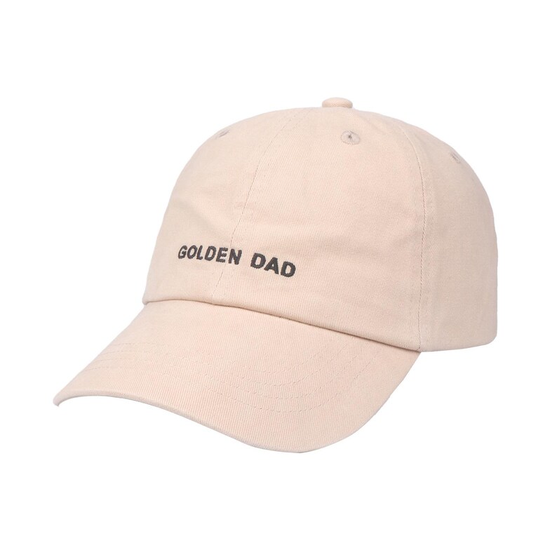 Golden Retriever Dad Hat: Embroidered Cotton Baseball Cap image 10
