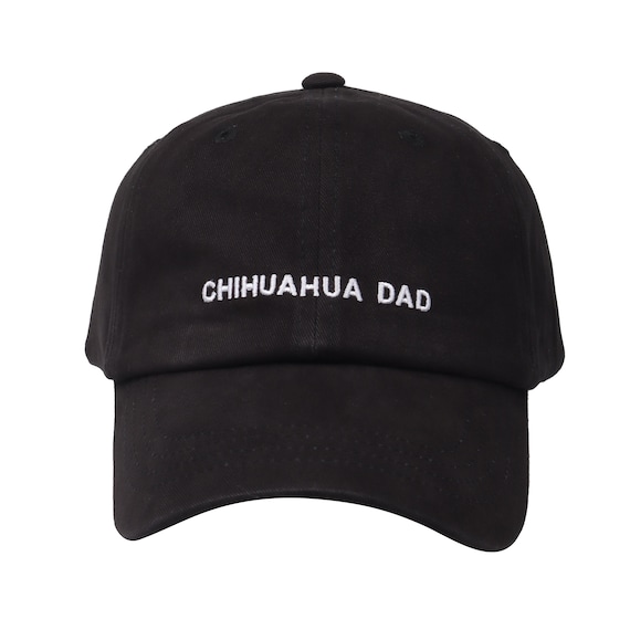 Chihuahua Mom/Dad Hat: Embroidered Cotton Baseball Cap