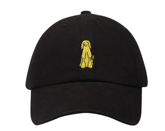 Hatphile Pre-washed Soft Poodle Embroidery Dad Hat Baseball Cap