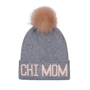 Hatphile Chihuahua Chi Mom Knit Hat Beanie Skully Toque