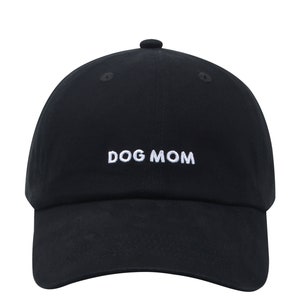 Dog Mom Baseball Cap | Embroidered Cotton Twill Hat, HatPhile