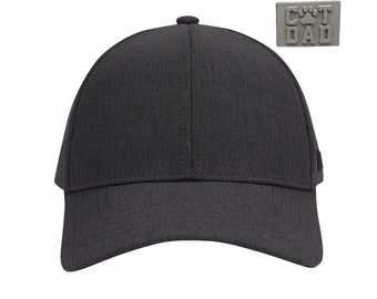 Hatphile: Cat Dad Performance Snapback Hats for Proud Cat Dads with Laser-Perforated Side & Rear Panels for Breathability