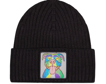 Hatphile Happy Pittie Beanie