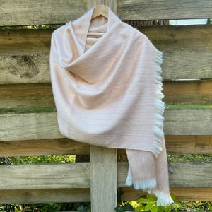 Scialle in alpaca Soft Blush