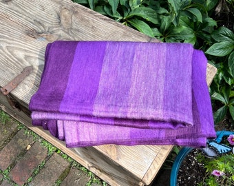 アルパカブランケット スローサイズ ハンドメイドブランケット 家庭用