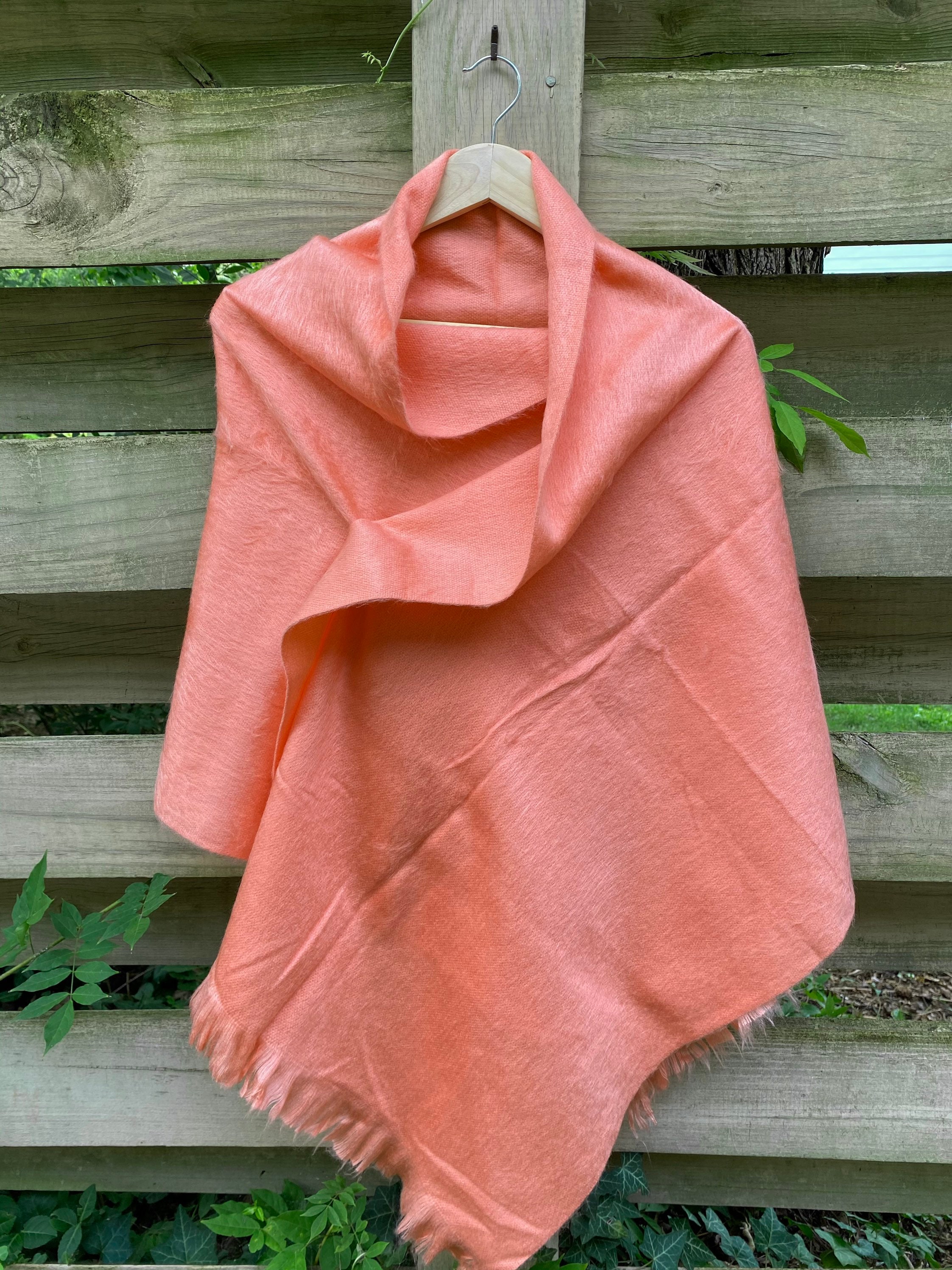 coral shawl for wedding