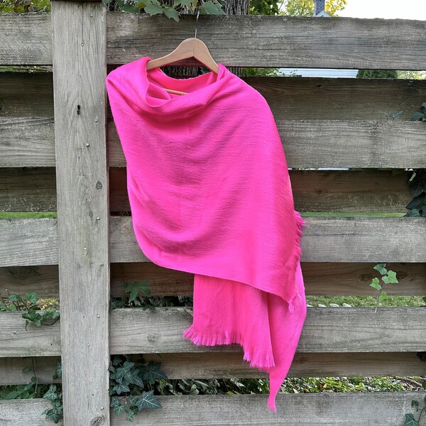 Aurelia  Pink Shawl