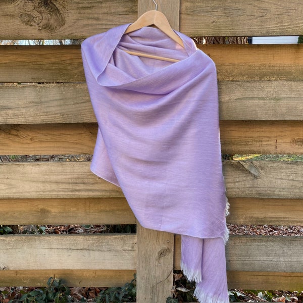 shawl lilac