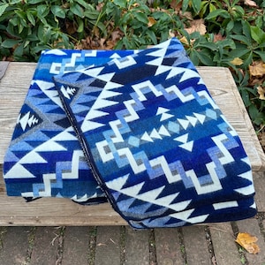Alpaca Wool Blanket Queen size - multicolor Unique gift - Christmas gits blue blanket children’s alpaca blankets