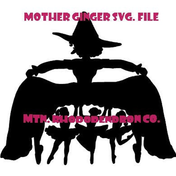 Download Nutcracker Mother Ginger Svg File Etsy