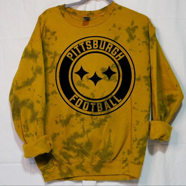 Pittsburgh Steelers Tie Dye Sweatshirt